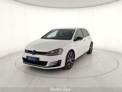 Usata VW Golf VII GTI 230 CV (169 kW) 2015 Bianco Berlina