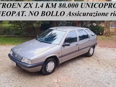 Usata Citroën ZX 75 CV (55 kW) 1991 Grigio Utilitaria