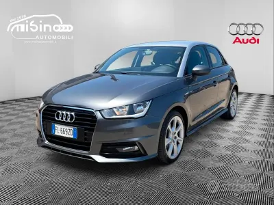 Usata Audi A1 S-Line 90 CV (66 kW) 2017 Grigio Utilitaria