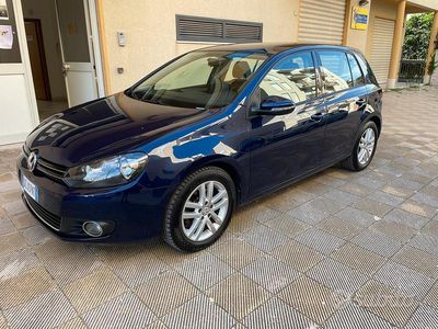 Usata VW Golf VI Highline 140 CV (102 kW) 2010 Blu Utilitaria