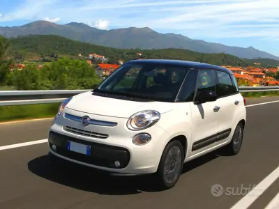 Usata Fiat 500L Lounge 84 CV (61 kW) 2015 Bianco Monovolume