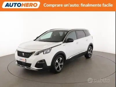 Usata Peugeot 5008 GT-line 120 CV (88 kW) 2017 Bianco SUV