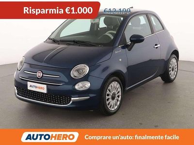 Usata Fiat 500 Dolcevita 71 CV (52 kW) 2022 Blu/azzurro Utilitaria