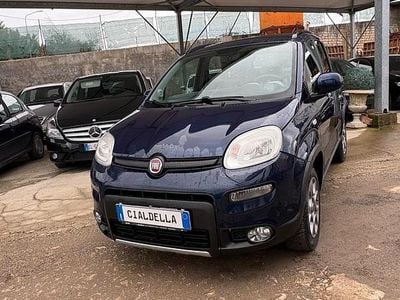 Usata Fiat Panda 4x4 S 75 CV (55 kW) 2015 Blu Utilitaria