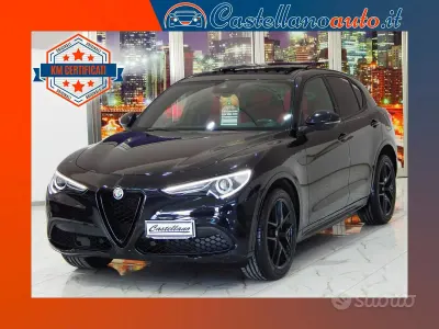 Usata Alfa Romeo Stelvio Veloce 210 CV (154 kW) 2021 Nero SUV