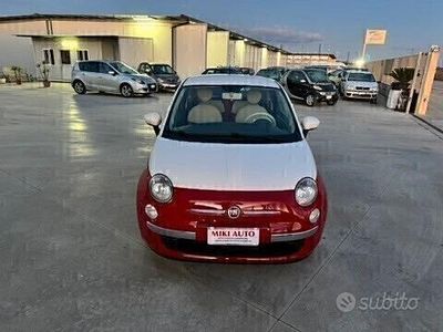 Usata Fiat 500 Lounge 70 CV (51 kW) 2011 Rosso Berlina