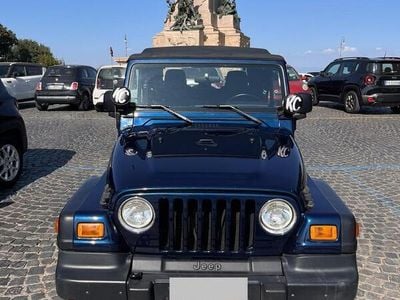 Usata Jeep Wrangler 143 CV (105 kW) 2005 Blu SUV