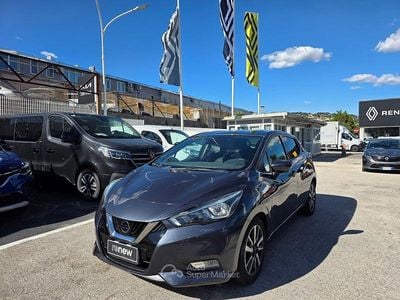 Usata Nissan Micra N-Connecta 90 CV (66 kW) 2018 Gray Berlina