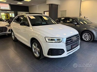 Usata Audi Q3 S-Line 150 CV (110 kW) 2018 Bianco SUV
