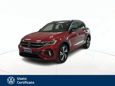 Usata VW T-Roc R-line 116 CV (85 kW) 2022 Nero SUV