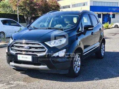 Usata Ford Ecosport Titanium 125 CV (91 kW) 2018 Nero SUV