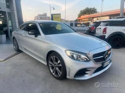 Usata Mercedes C220 Premium 170 CV (125 kW) 2018 Grigio Coupé
