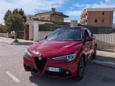 Usata Alfa Romeo Stelvio 190 CV (139 kW) 2022 Rosso SUV
