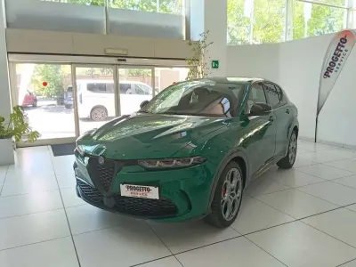 Usata Alfa Romeo Tonale Edizione Speciale 131 CV (96 kW) 2024 Verde montreal SUV