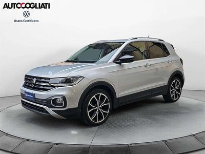 Usata VW T-Cross Advance 150 CV (110 kW) 2022 Reflex silver metallizzato SUV