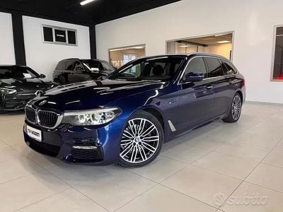 Usata BMW 520 M Sport 190 CV (139 kW) 2018 Blu Station wagon