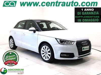 Usata Audi A1 116 CV (85 kW) 2017 Bianco/grigio Utilitaria