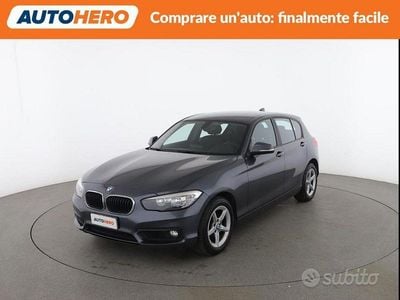 Usata BMW 118 Advantage 149 CV (109 kW) 2016 Nero Utilitaria
