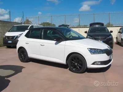 Usata Skoda Fabia 60 CV (44 kW) 2019 Bianco Utilitaria