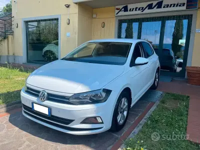 Usata VW Polo Comfortline 80 CV (58 kW) 2019 Bianco Utilitaria