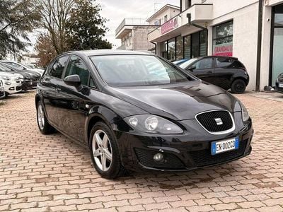 Usata Seat Leon Reference 90 CV (66 kW) 2012 Nero Berlina