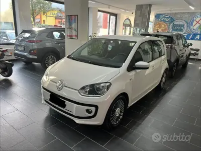 Usata VW up! 75 CV (55 kW) 2014 Bianco Utilitaria