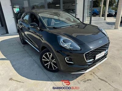 Usata Ford Puma Titanium 125 CV (91 kW) 2022 Nero SUV