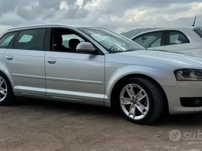 Usata Audi A3 140 CV (102 kW) 2009 Grigio Utilitaria