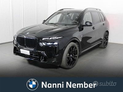 Usata BMW X7 M Sport 352 CV (258 kW) 2025 Nero SUV