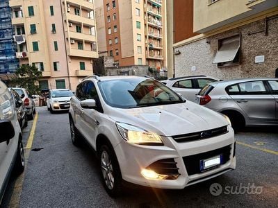 Begagnad Ford Kuga Titanium X 2017 Vit SUV