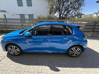 Usata Peugeot 208 Allure 101 CV (74 kW) 2021 Blu/azzurro Utilitaria