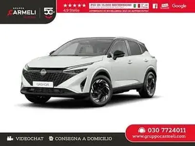 Nuova Nissan Qashqai N-Connecta 140 CV (102 kW) 2026 White pearl / black SUV