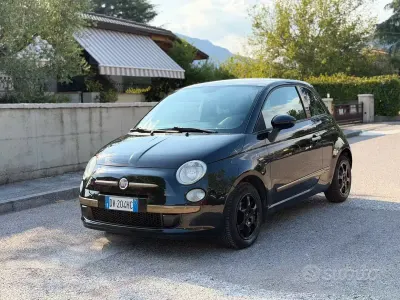 Usata Fiat 500 75 CV (55 kW) 2009 Nero Cabrio
