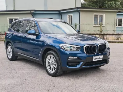Brugt BMW X3 Advantage 190 HK (139 kW) 2019 Blå SUV