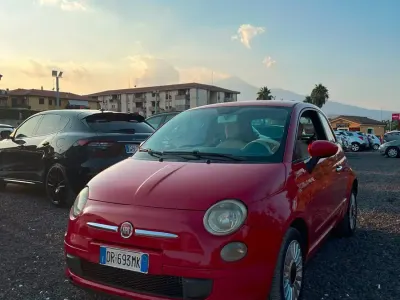 Usata Fiat 500 Lounge 75 CV (55 kW) 2008 Rosso Berlina
