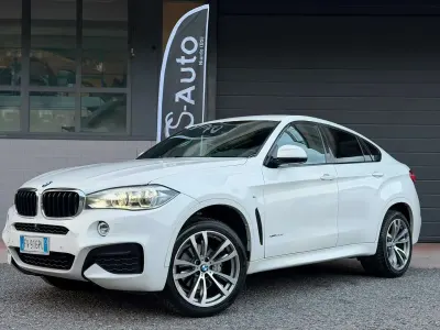 Usata BMW X6 M Sport 258 CV (189 kW) 2019 Bianco SUV