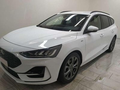 Usata Ford Focus ST-Line X 120 CV (88 kW) 2022 Bianco Station wagon