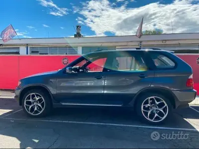 Usata BMW X5 Sport Line 286 CV (210 kW) 2002 Grigio SUV