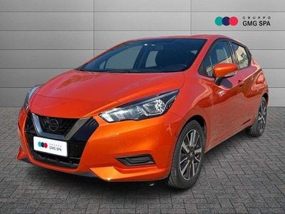 Usata Nissan Micra Acenta 71 CV (52 kW) 2018 Arancione Utilitaria