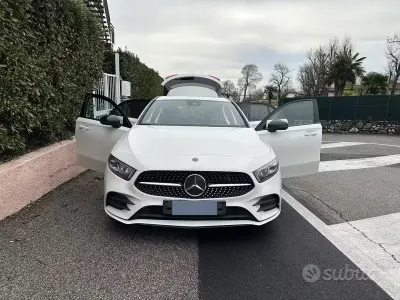 Usata Mercedes A200 Premium 163 CV (119 kW) 2018 Bianco Berlina