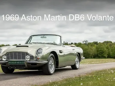 Usata Aston Martin DB6 286 CV (210 kW) 1969 Marrone Cabrio