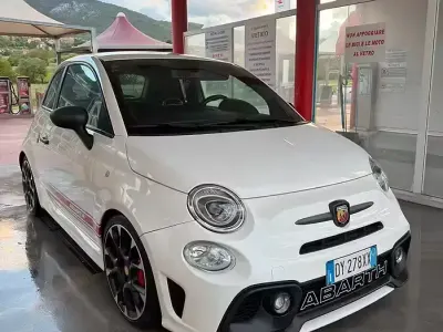 Usata Fiat 500 Abarth 135 CV (99 kW) 2009 Bianco Cabrio