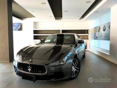 usata Maserati Ghibli V6 Diesel, 275 CV- Tetto-Pelle-Navi