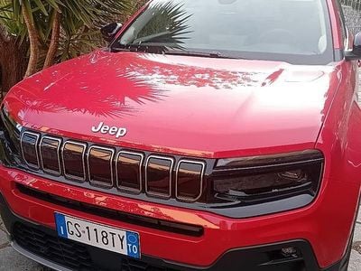 Usata Jeep Avenger 100 CV (73 kW) 2023 Rosso SUV