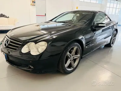 Käytetty Mercedes SL500 Sport Edition 245 HP (180 kW) 2004 Musta Avoauto