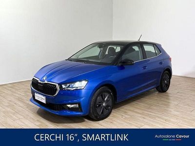 Usata Skoda Fabia Style 95 CV (69 kW) 2023 Blu Utilitaria