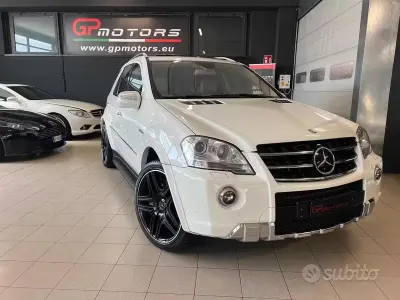 Usata Mercedes ML63 AMG AMG 510 CV (375 kW) 2009 Bianco SUV