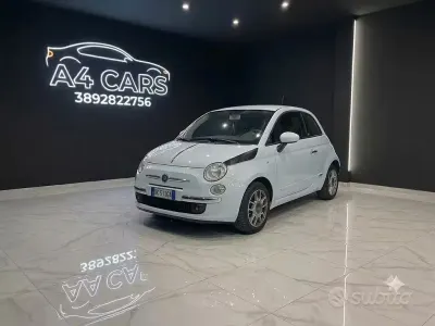 Usata Fiat 500 Pop 69 CV (50 kW) 2008 Blu Berlina