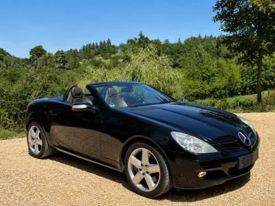 Usata Mercedes SLK350 272 CV (200 kW) 2007 Nero Cabrio