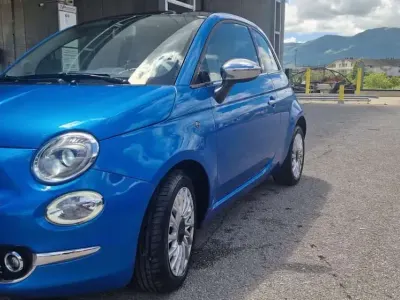 Usata Fiat 500 Mirror 95 CV (69 kW) 2018 Blu/azzurro Utilitaria